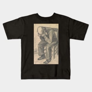 Van Gogh - Worn Out 1882 Kids T-Shirt